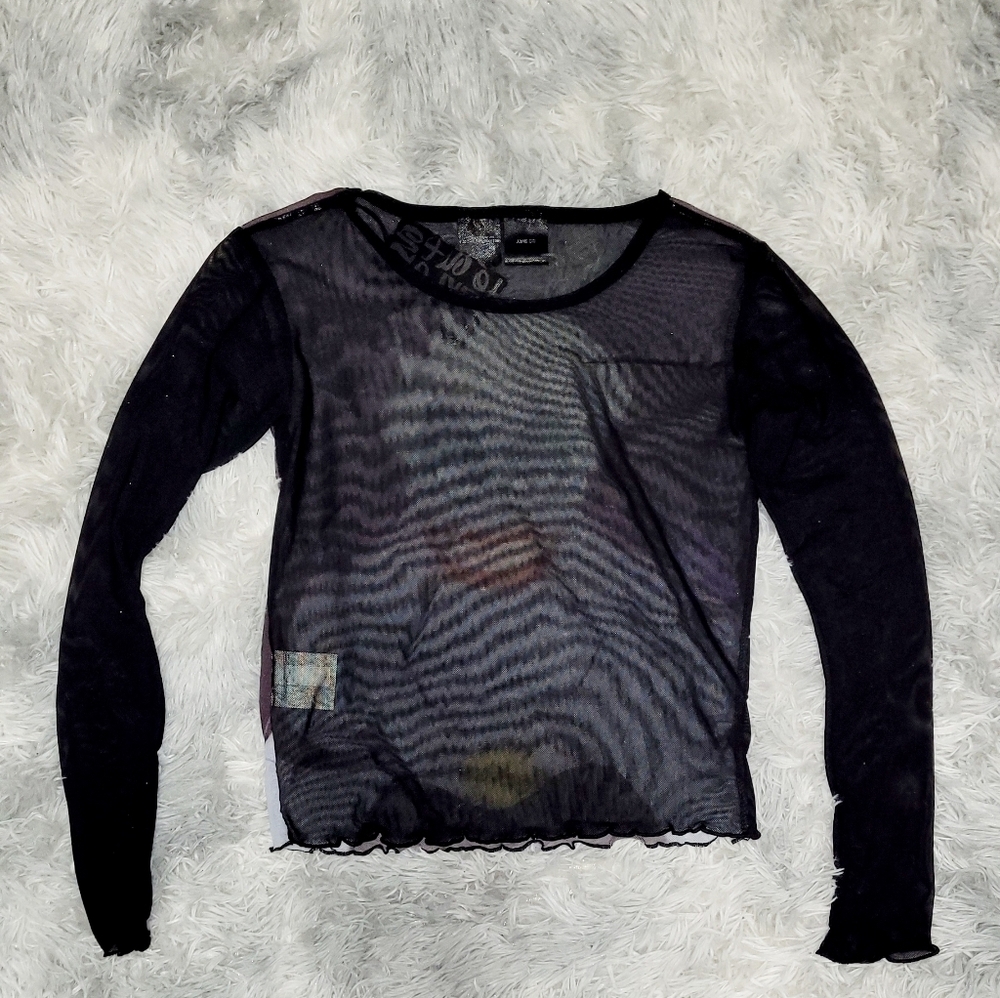 Disney The Little Mermaid Ursula Mesh Top - Picture 3 of 5